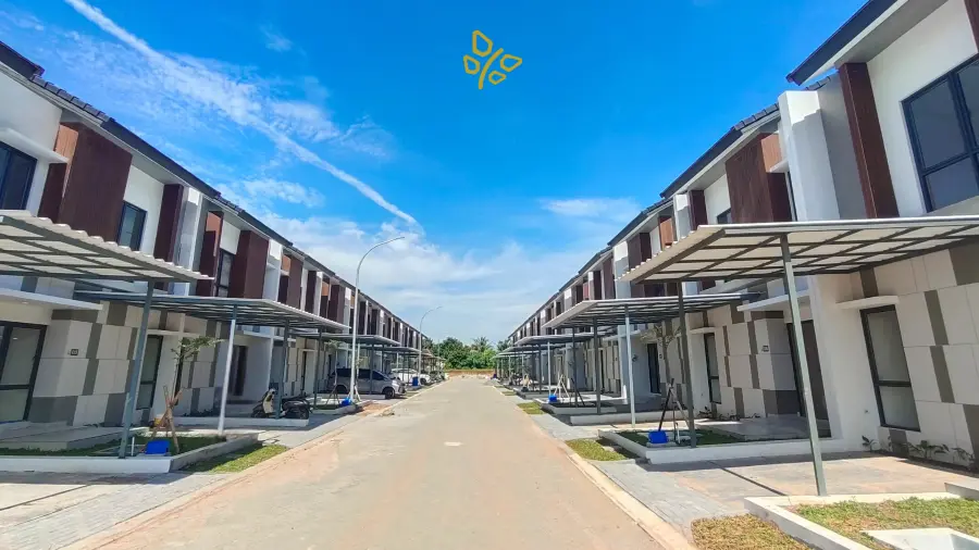 Bangunan perumahan grand almas