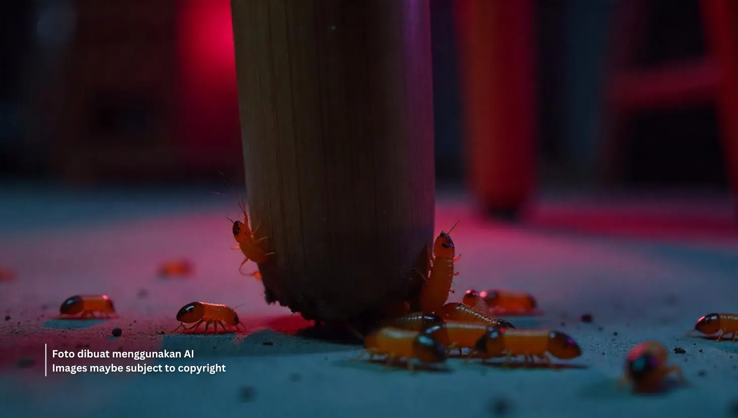 Cara membasmi rayap yang merusak perabotan