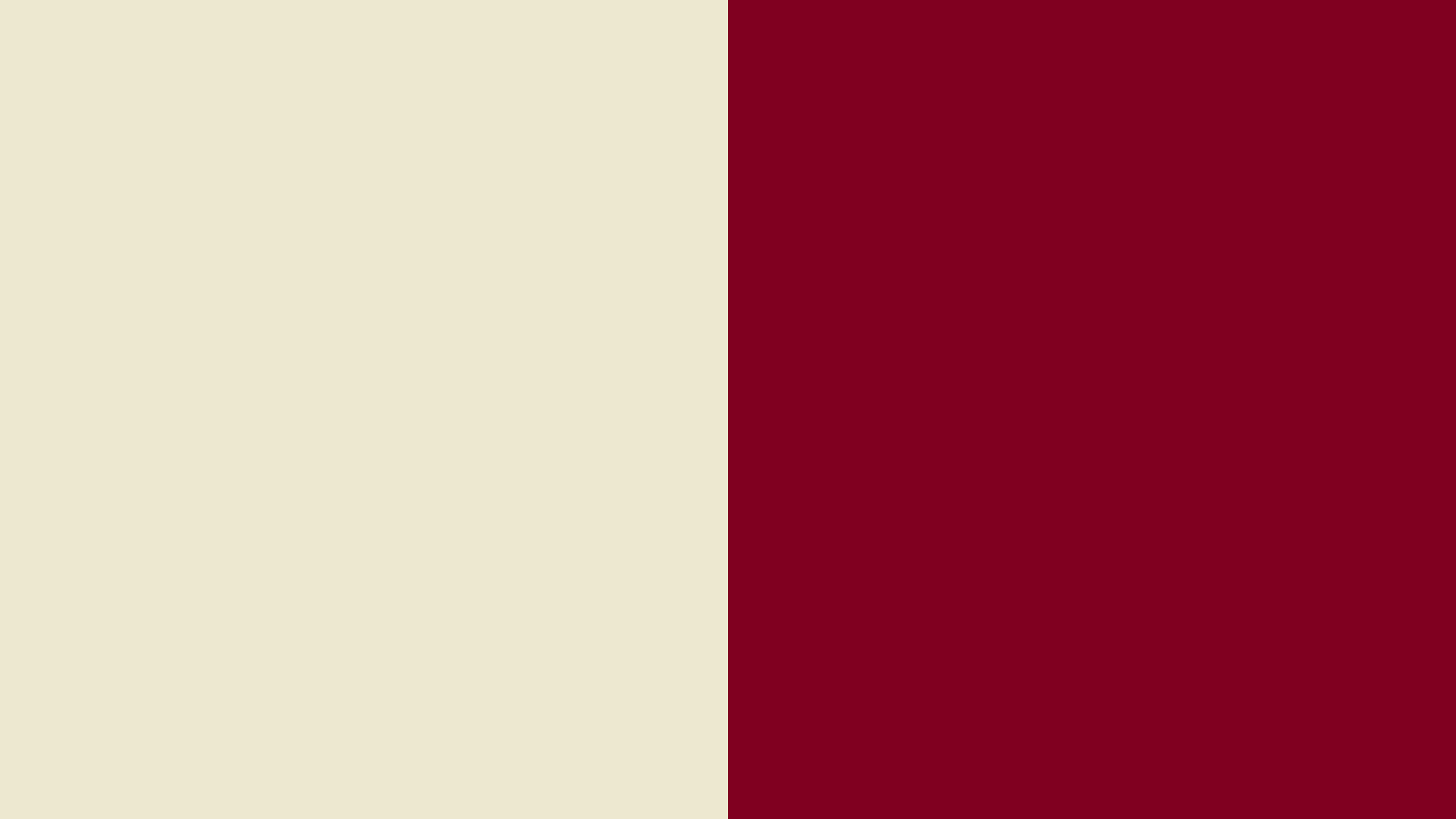 Kombinasi warna beige dan merah burgundy