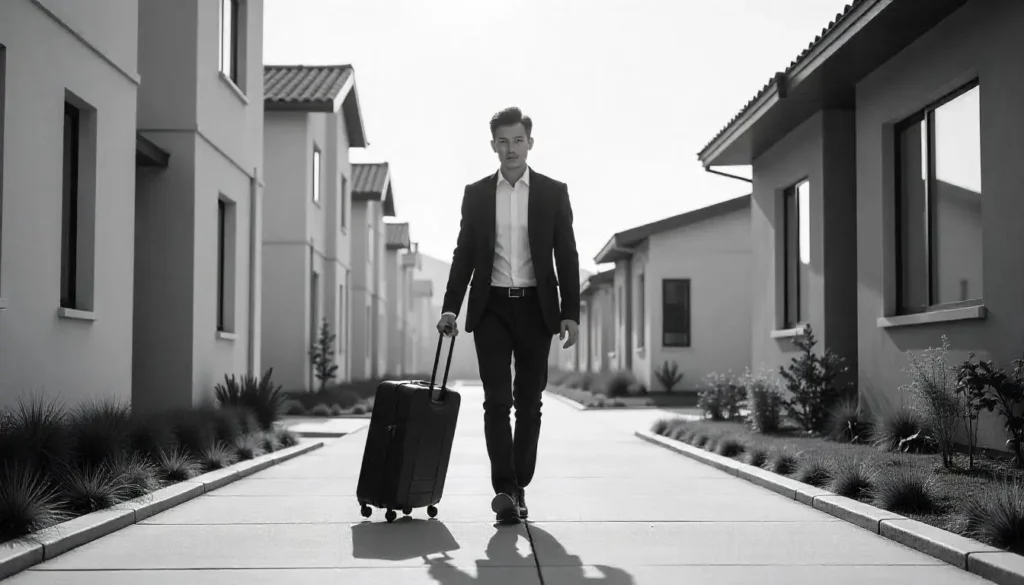 Seorang karyawan swasta gen z sedang mencari rumah dengan skema rent to own