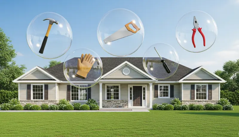 5 perbaikan rumah DIY yang bida dilakukan sendiri