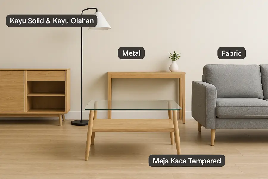 Pilih furniture yang tahan lama