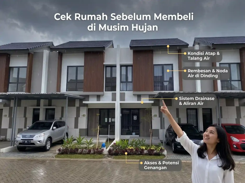 Cek Rumah Sebelum Membeli di Musim Hujan